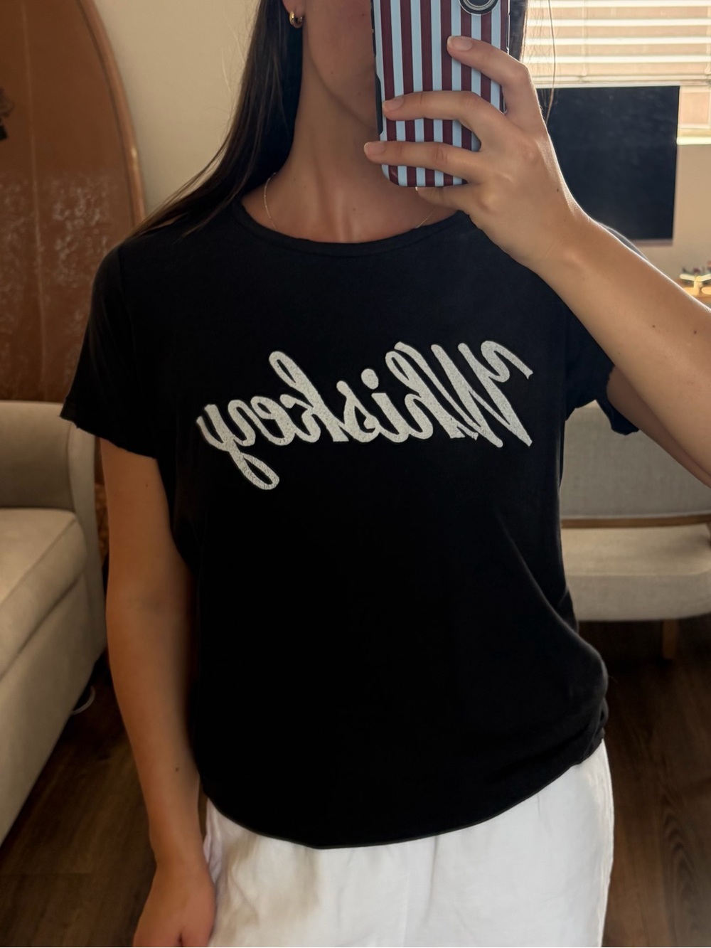 Black Graphic Tee
